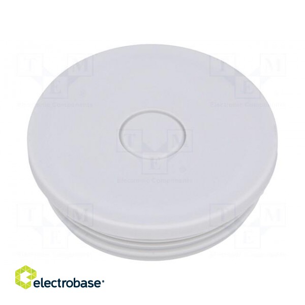 Stopper | TPE (thermoplastic elastomer) | light grey | 1.5÷4.5mm paveikslėlis 1