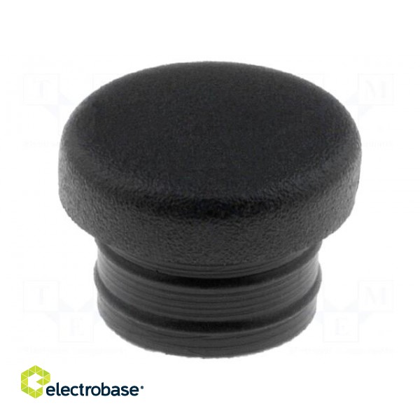Stopper | elastomer thermoplastic TPE | Øhole: 6.2mm | H: 5.7mm