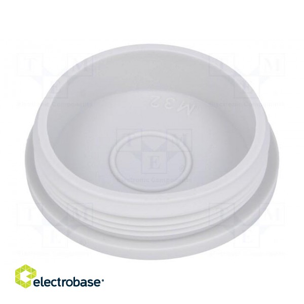 Stopper | TPE (thermoplastic elastomer) | light grey | 1.5÷4.5mm paveikslėlis 2