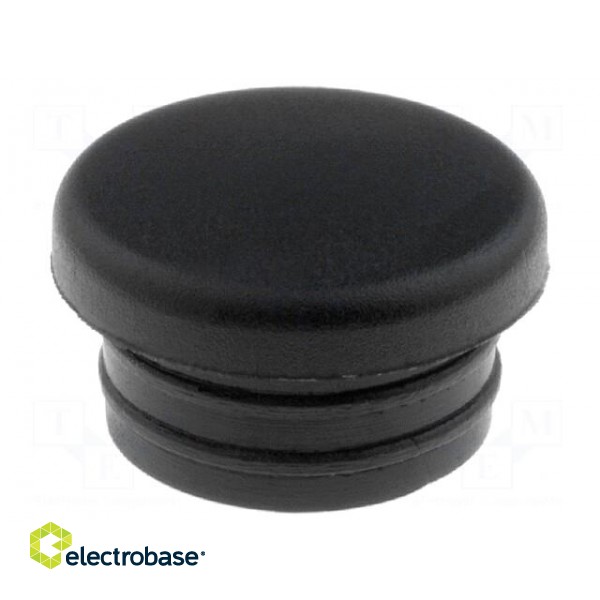 Stopper | elastomer thermoplastic TPE | Øhole: 8.2mm | H: 5.7mm