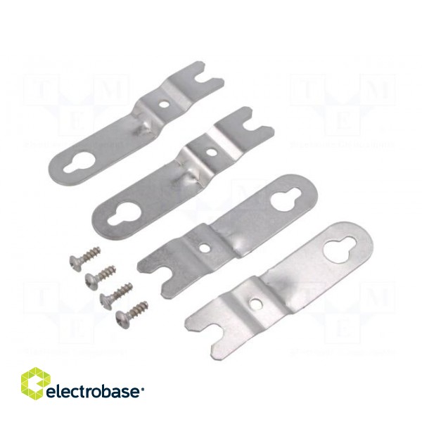 Set of clips | stainless steel | Series: ENYSTAR | 4pcs.