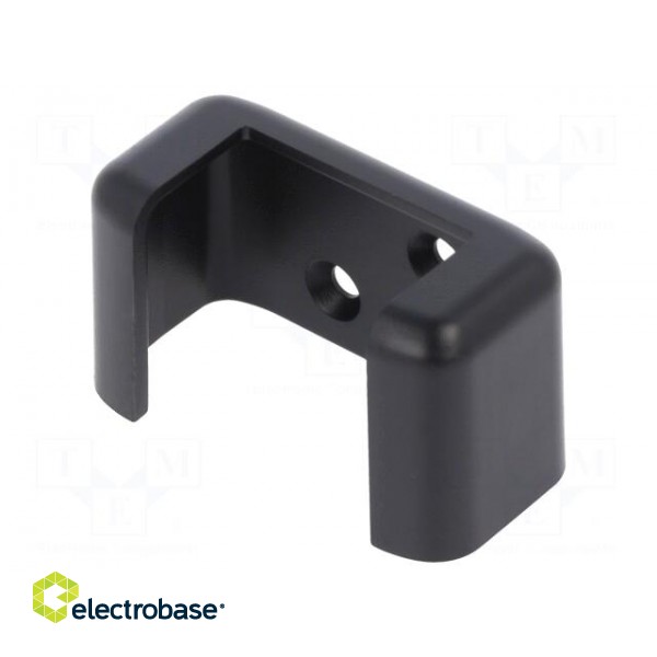 Wall-mounted holder | Colour: black image 1