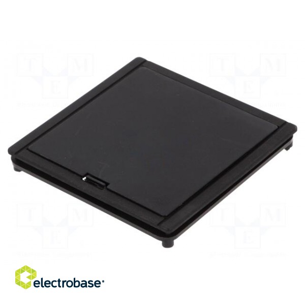 Battery divider | W: 69mm | L: 68.5mm | black image 1