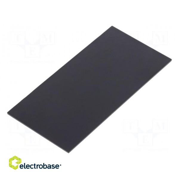 Cover | X: 50mm | Y: 100mm | G1005025B | -20÷60°C | Cover material: ABS