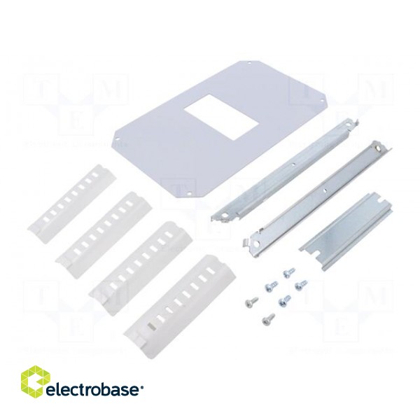 DIN rail frame set with covers | ARCA302015