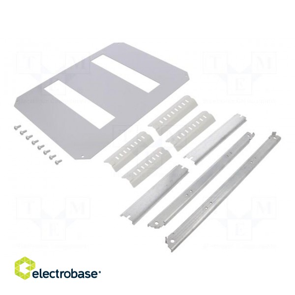 DIN rail frame set with covers | ARCA403015