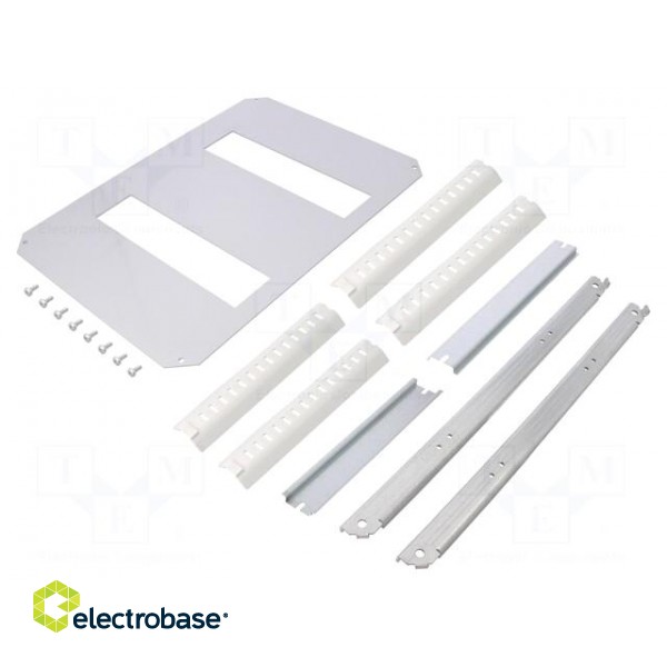 DIN rail frame set with covers | ARCA403021