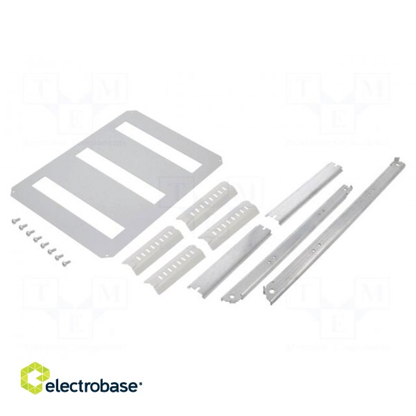 DIN rail frame set with covers | ARCA504021