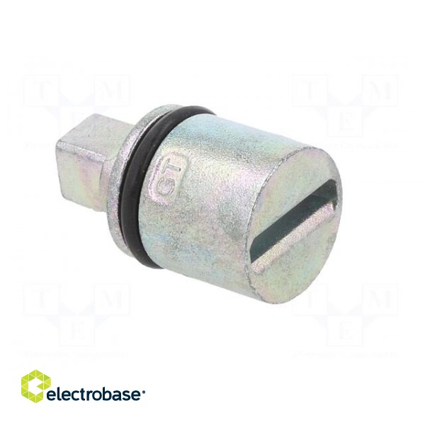 Insert for lock | cast zinc | 27mm | AE,BG,for enclosures,EB фото 8