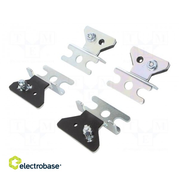 Wall-mounted holder | steel sheet | Plating: zinc