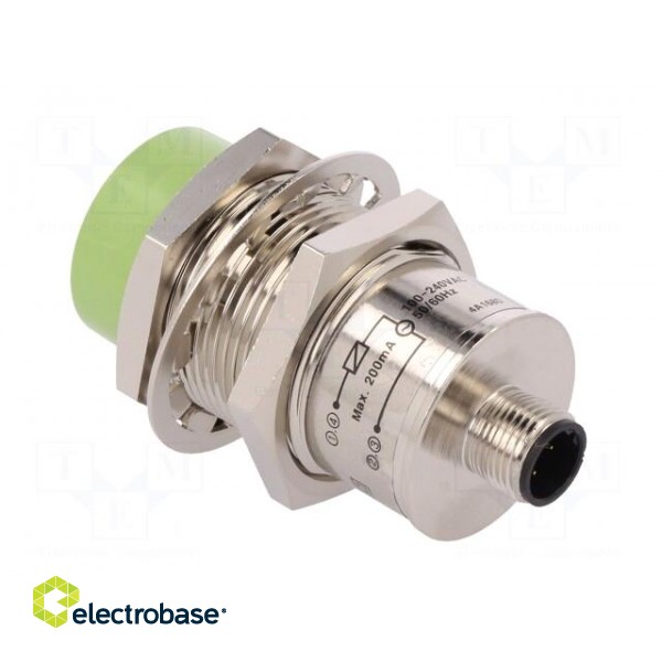 Sensor: inductive | Range: 0÷15mm | 85÷264VAC | OUT: 2-wire NO | M30 image 4