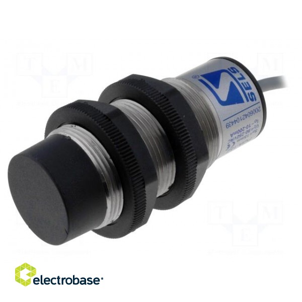 Sensor: inductive | Range: 0÷15mm | 90÷250VAC | M30 | IP rating: IP67