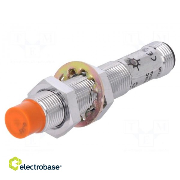 Sensor: inductive | Range: 0÷4mm | 85÷264VAC | OUT: 2-wire NC | M12 image 1