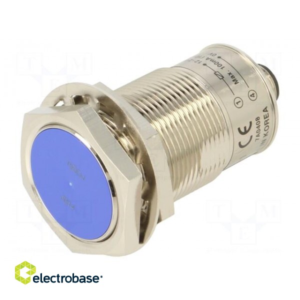 Sensor: inductive | 0÷15mm | 10÷30VDC | M30 | IP67 | 100mA | -25÷70°C image 1