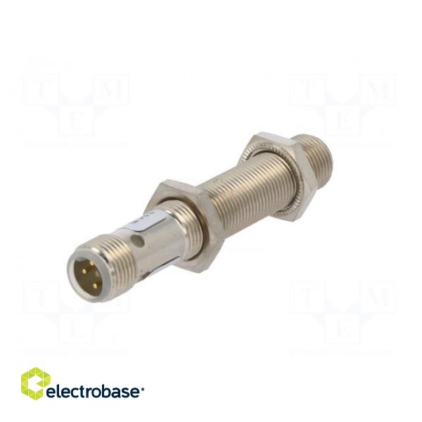 Sensor: inductive | 0÷4mm | 10÷30VDC | M12 | Connection: connector M12 paveikslėlis 6