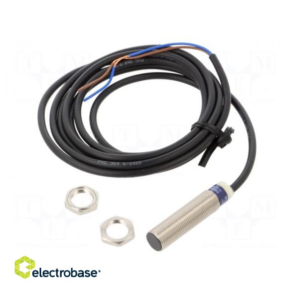 Sensor: inductive | OUT: 2-wire NC | 0÷4mm | 24÷240VAC | 24÷240VDC | M12