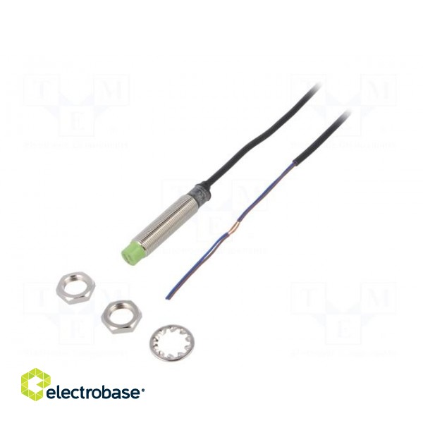 Sensor: inductive | OUT: 2-wire NO | 0÷4mm | 85÷264VAC | M12 | IP67 | 20Hz