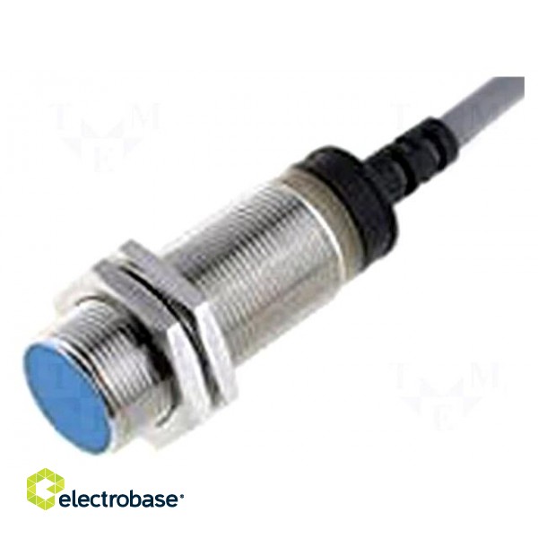 Sensor: inductive | Output conf: 2-wire NO | 0÷5mm | 10÷30VDC | M18