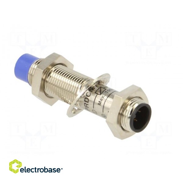 Sensor: inductive | OUT: 2-wire NO | 0÷8mm | 10÷30VDC | M12 | IP67 | 100mA фото 4