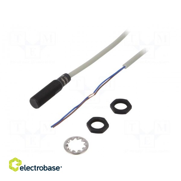 Sensor: inductive | Output conf: 2-wire NO | 2mm | 12÷24VDC | M12 | IP67