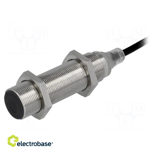 Sensor: inductive | Output conf: NPN / NO | 0÷5mm | 10÷30VDC | M18