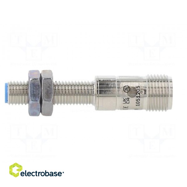 Sensor: inductive | OUT: PNP | 2mm | 10÷30VDC | M8 | Connection: plug M12 фото 3