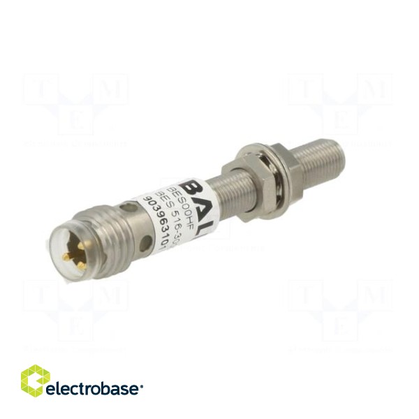 Sensor: inductive | OUT: PNP / NO | 0÷1.5mm | 10÷30VDC | M5 | IP67 | 5kHz image 6