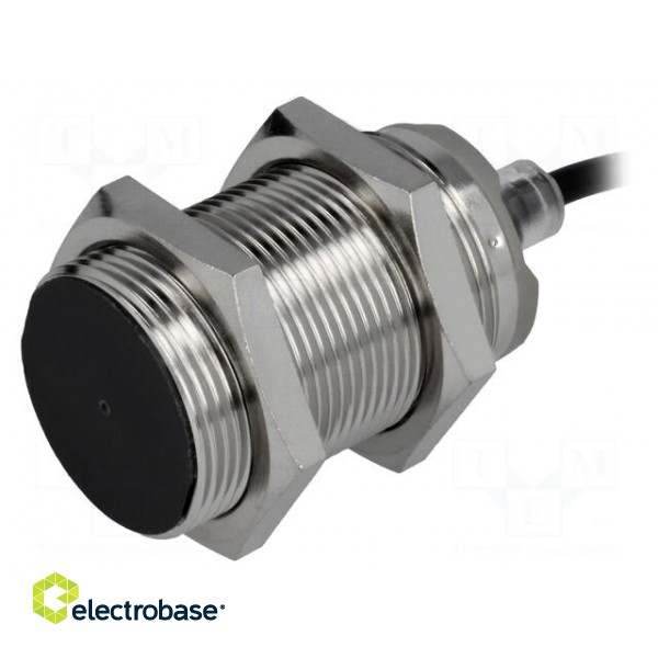 Sensor: inductive | Output conf: PNP / NO | 0÷15mm | 10÷30VDC | M30