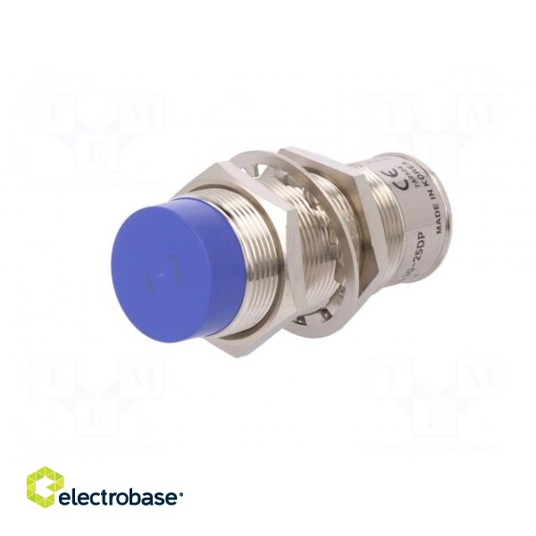 Sensor: inductive | OUT: PNP / NO | 0÷25mm | 10÷30VDC | M30 | IP67 | 200mA image 2