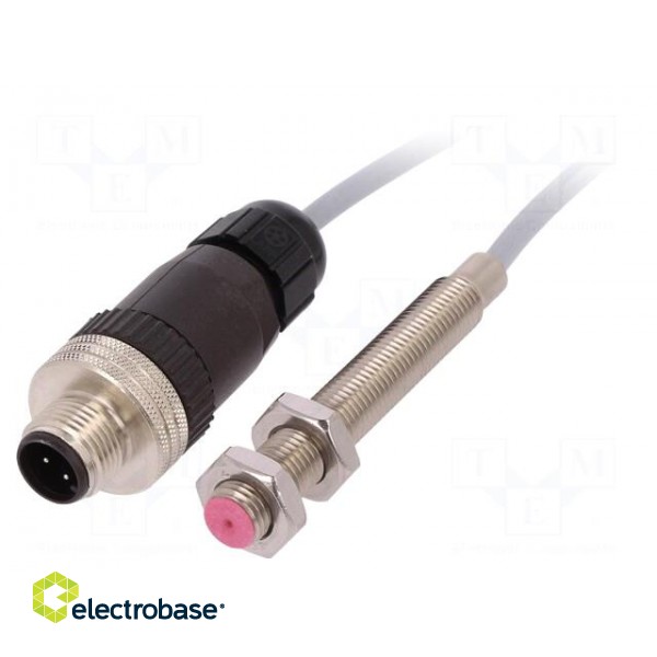 Sensor: inductive | Output conf: PNP / NO | 0÷2mm | 10÷35VDC | M12