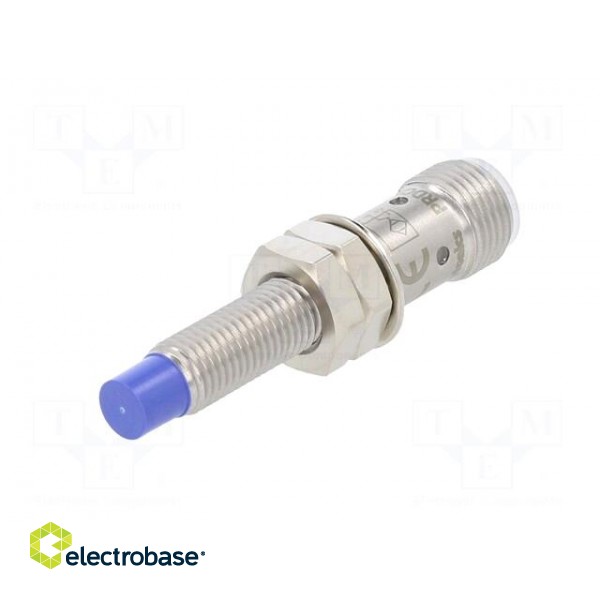 Sensor: inductive | OUT: PNP / NO | 0÷4mm | 10÷30VDC | M8 | IP67 | 100mA image 2