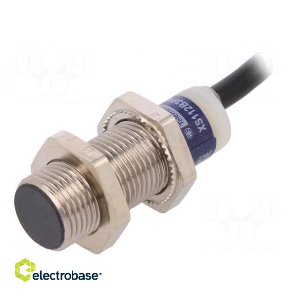 Sensor: inductive | Output conf: PNP / NO | 0÷4mm | 12÷24VDC | M12