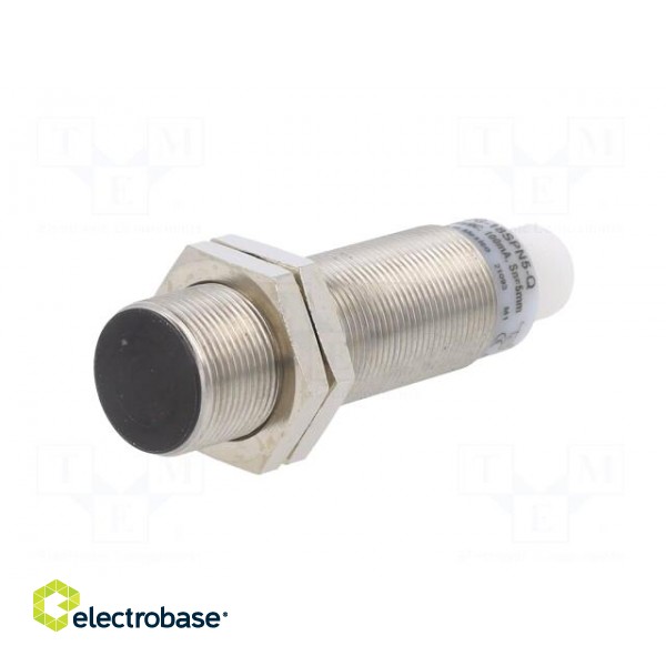 Sensor: inductive | OUT: PNP / NO | 0÷5mm | 10÷30VDC | M18 | IP67 | 100mA image 2