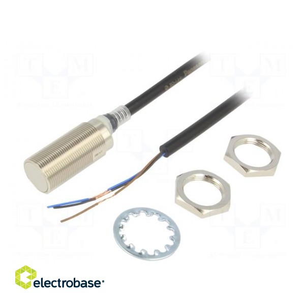 Sensor: inductive | OUT: PNP / NO | 0÷6.4mm | 10÷30VDC | M18 | IP67