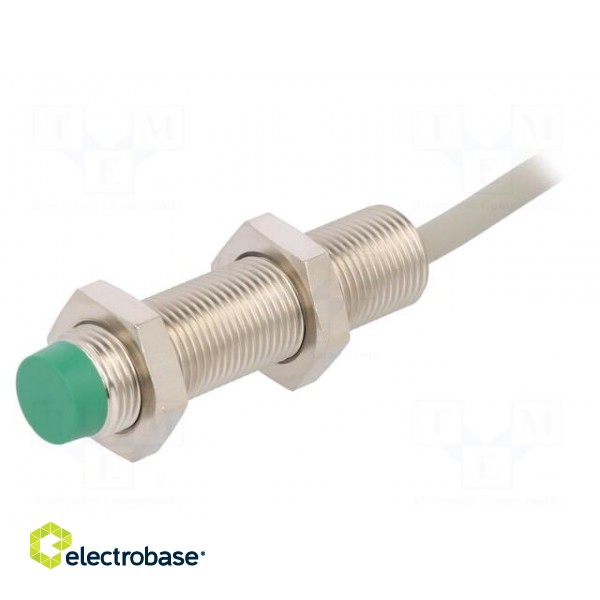 Sensor: inductive | Output conf: PNP / NO | 0÷6mm | 10÷30VDC | M12