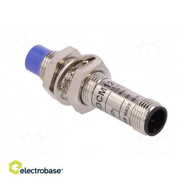 Sensor: inductive | OUT: PNP / NO | 0÷8mm | 10÷30VDC | M12 | IP67 | 200mA image 4
