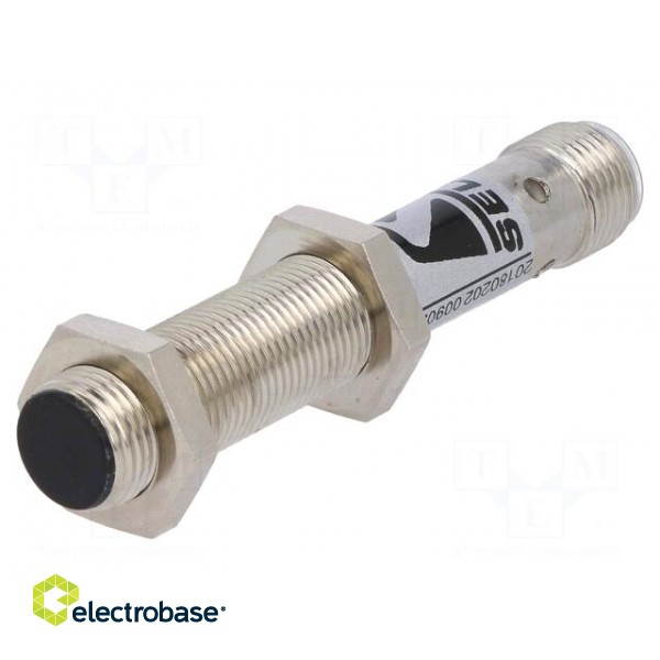 Sensor: inductive | OUT: PNP / NO + NC | 0÷2mm | 10÷30VDC | M12 | IP67 фото 1