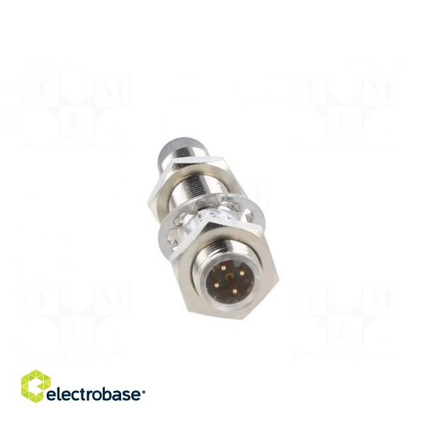 Sensor: inductive | OUT: 2-wire NC | 0÷8mm | 10÷30VDC | M12 | IP67 | 100mA фото 5