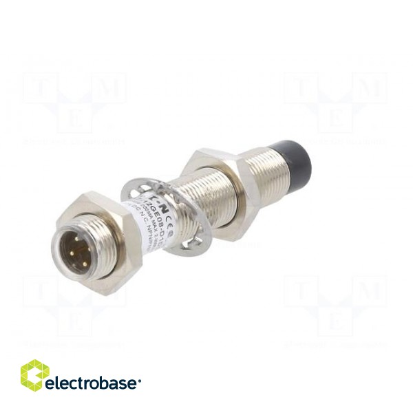 Sensor: inductive | OUT: 2-wire NC | 0÷8mm | 10÷30VDC | M12 | IP67 | 100mA фото 6