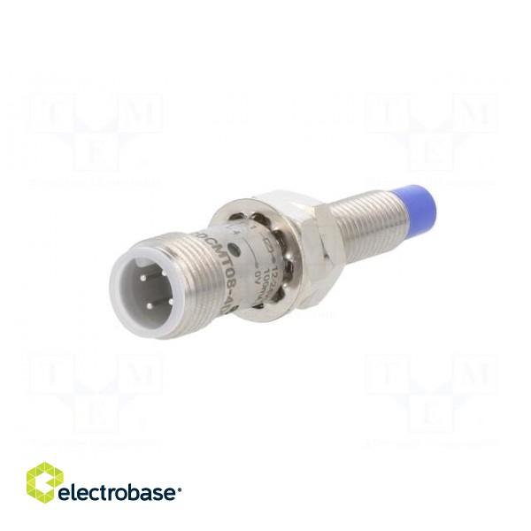 Sensor: inductive | OUT: 2-wire NO | 0÷4mm | 10÷30VDC | M8 | IP67 | 100mA paveikslėlis 6