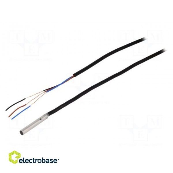 Sensor: inductive | Output conf: NPN / NO | 0÷1.2mm | 10÷30VDC | Ø4