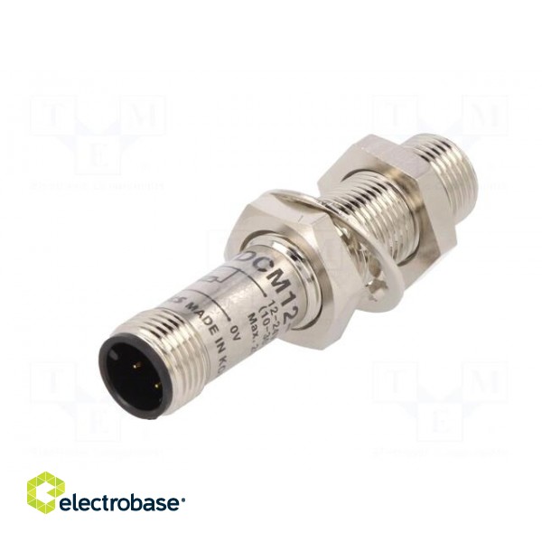 Sensor: inductive | Output conf: NPN / NO | 0÷4mm | 10÷30VDC | M12 paveikslėlis 6