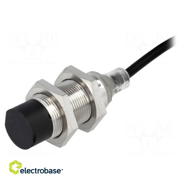 Sensor: inductive | OUT: PNP / NC | 0÷16mm | 10÷30VDC | M18 | IP67 | 200mA