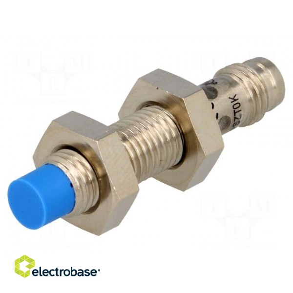 Sensor: inductive | OUT: PNP / NO | 0÷2.5mm | 10÷30VDC | M8 | IP67 | 200mA image 1