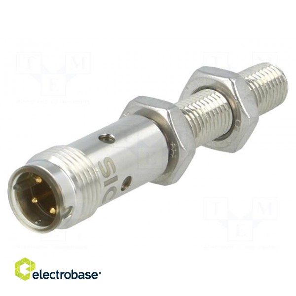 Sensor: inductive | Output conf: PNP / NO | 0÷2mm | 10÷30VDC | M8 | IP68 фото 1