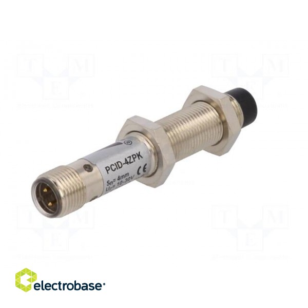 Sensor: inductive | OUT: PNP / NO | 0÷4mm | 10÷30VDC | M12 | IP67 | 200mA image 6