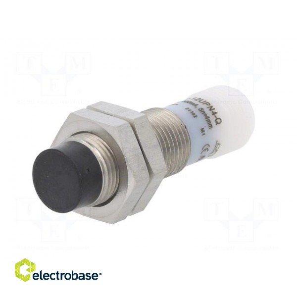 Sensor: inductive | OUT: PNP / NO | 0÷4mm | 10÷48VDC | M12 | IP67 | 300mA image 2