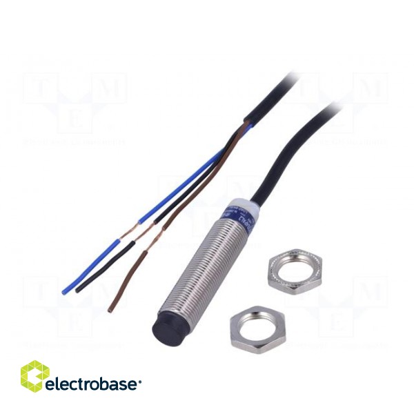 Sensor: inductive | Output conf: PNP / NO | 0÷7mm | 12÷48VDC | M12