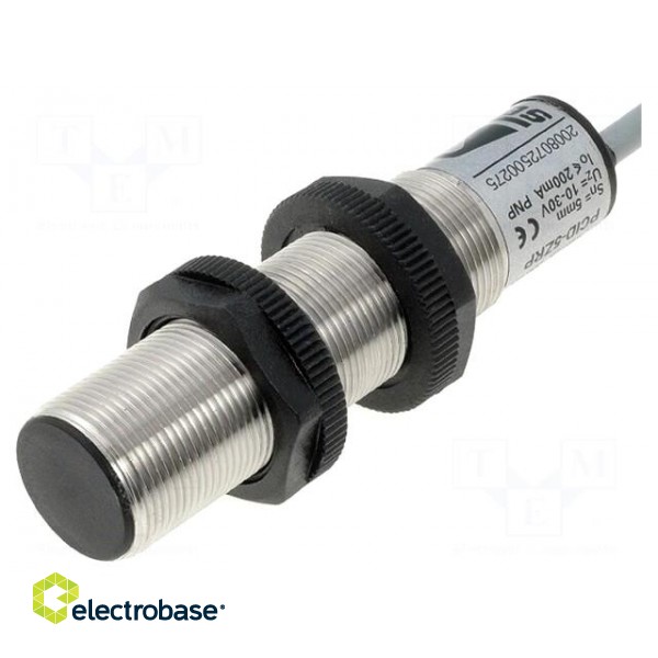 Sensor: inductive | Output conf: PNP / NO + NC | 0÷5mm | 10÷30VDC