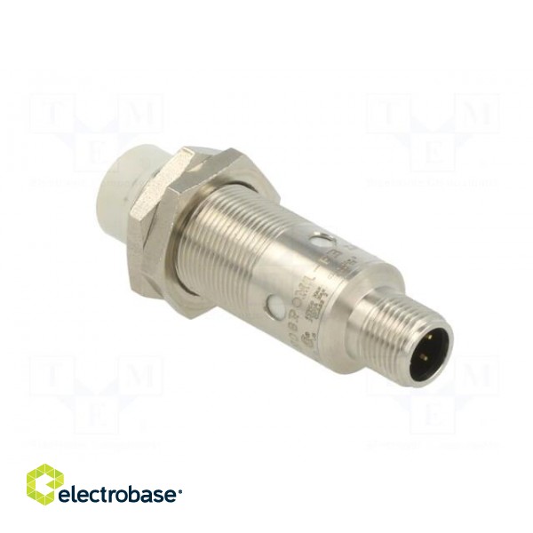 Sensor: inductive | OUT: PNP / NO | 8mm | 10÷36VDC | M18 | IP67 | 200mA image 4